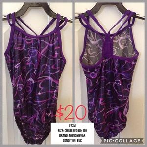 #23M Used Child Medium Motionwear Leotard